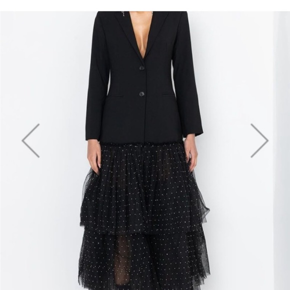 AKIRA BLAZER TULLE DRESS - Picture 3 of 4